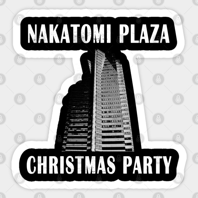 nakatomi plaza christmas party gift Sticker by salah_698